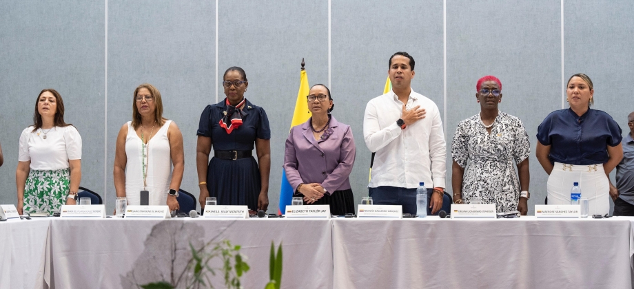Colombia y Jamaica fortalecen su relación bilateral en la IX Comisión de Vecindad que se desarrolla en San Andrés
