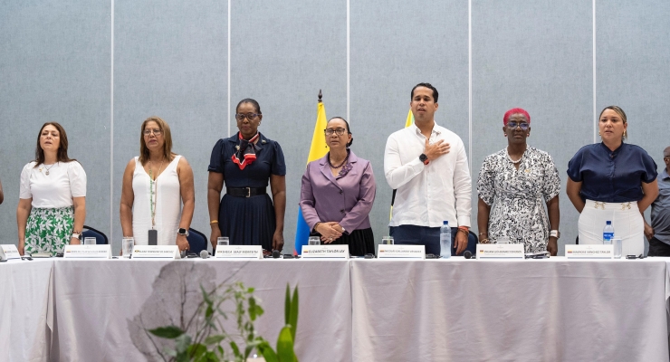 Colombia y Jamaica fortalecen su relación bilateral en la IX Comisión de Vecindad que se desarrolla en San Andrés