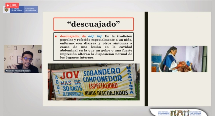 La Embajada de Colombia en Jamaica realizó un conversatorio virtual sobre el Diccionario de Colombianismos