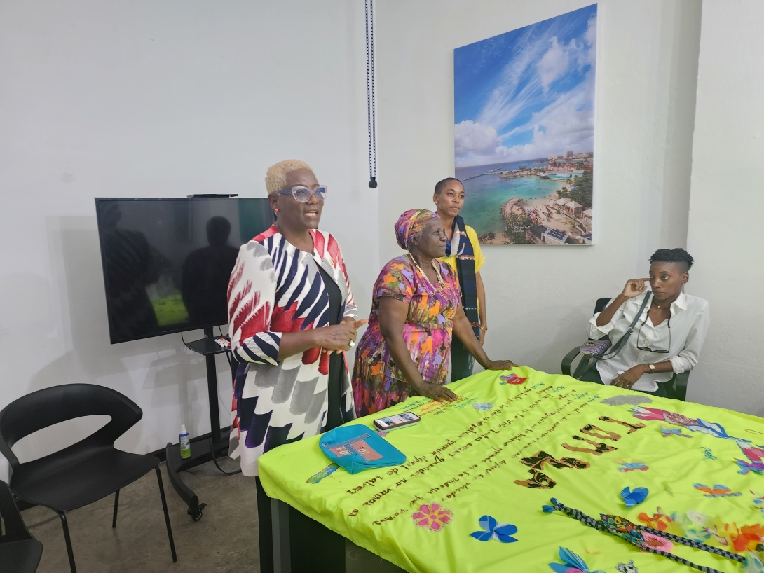Virgelina Chará promueve un mensaje de resiliencia y construcción de memoria colectiva a través de la preservación de tradiciones culturales